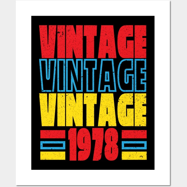 Vintage 1978 Store Sign Wall Art by GuiltlessGoods